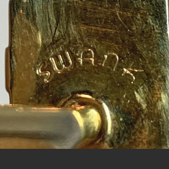 Vintage Swank cufflinks - Picture 3 of 3